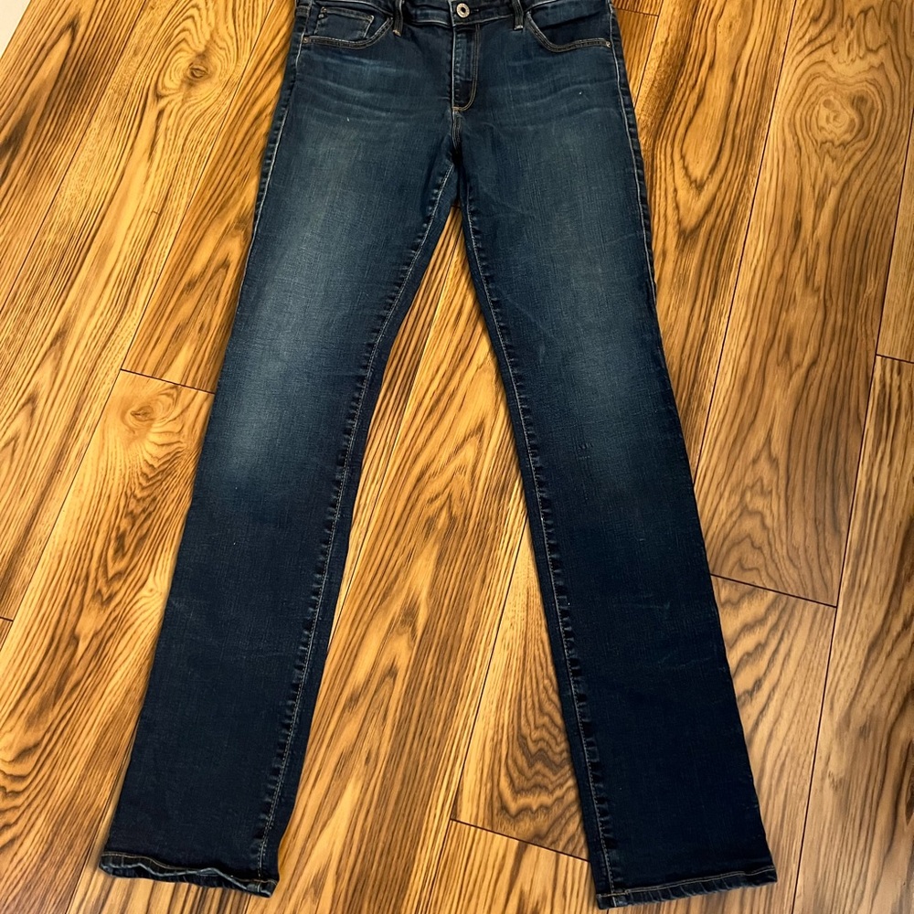 Adriano Goldschmied The Harper Essential Dark Blue Straight Leg Jeans Size 30R